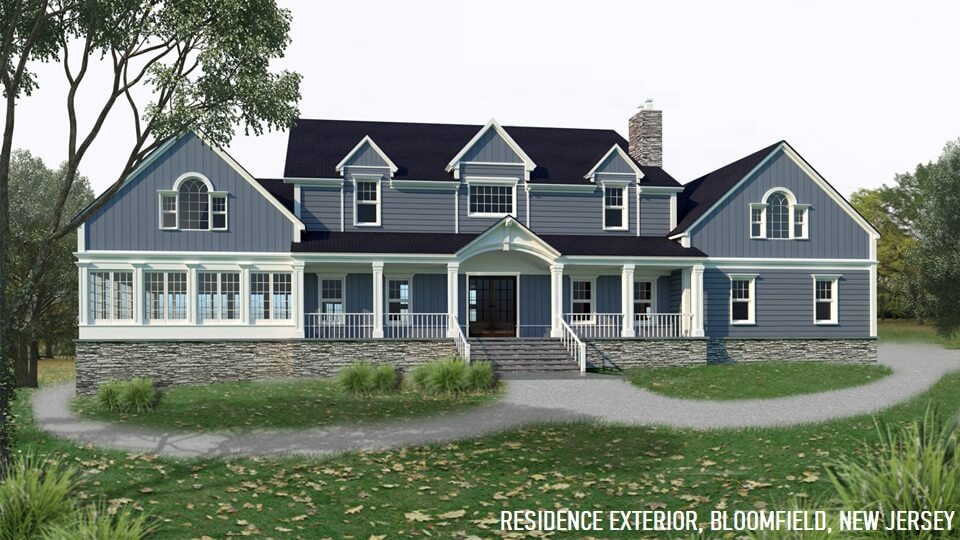 RESIDENCE EXTERIOR, BLOOMFIELD, NEW JERSEY