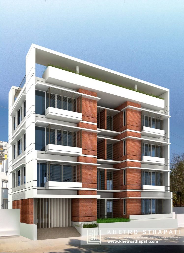Four Storied House Design- Sylhet