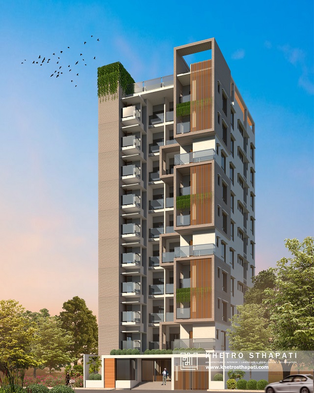 Apartment Building- Aftabnagar