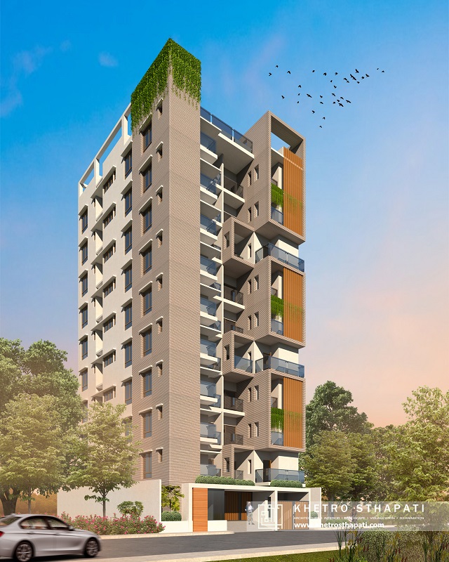 Residential building in bangladesh