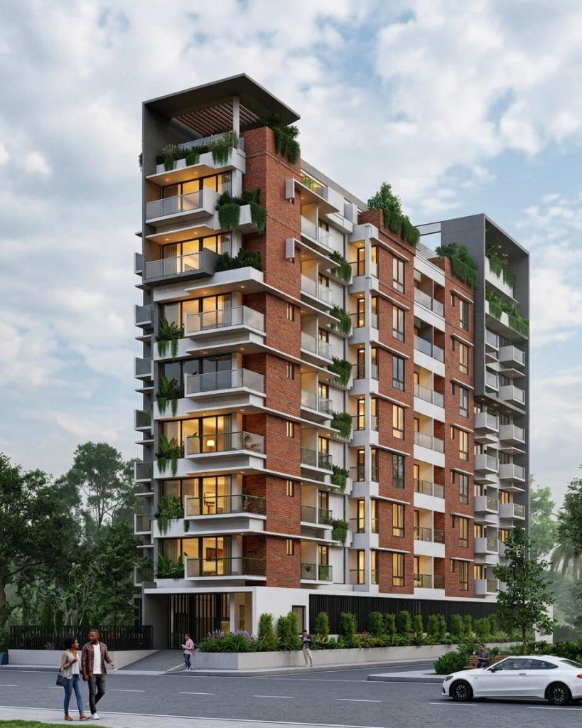 Apartment Building G+7, Aftabnogor - 05