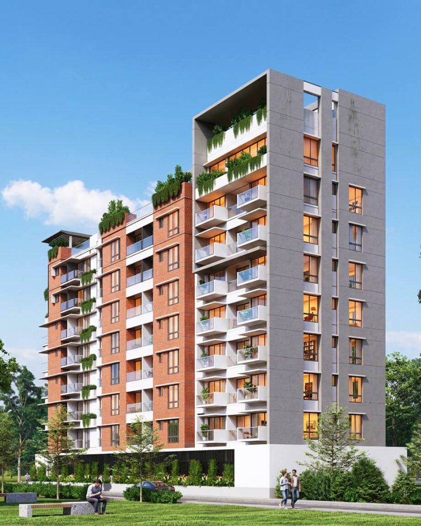 Apartment Building G+7, Aftabnogor - 06