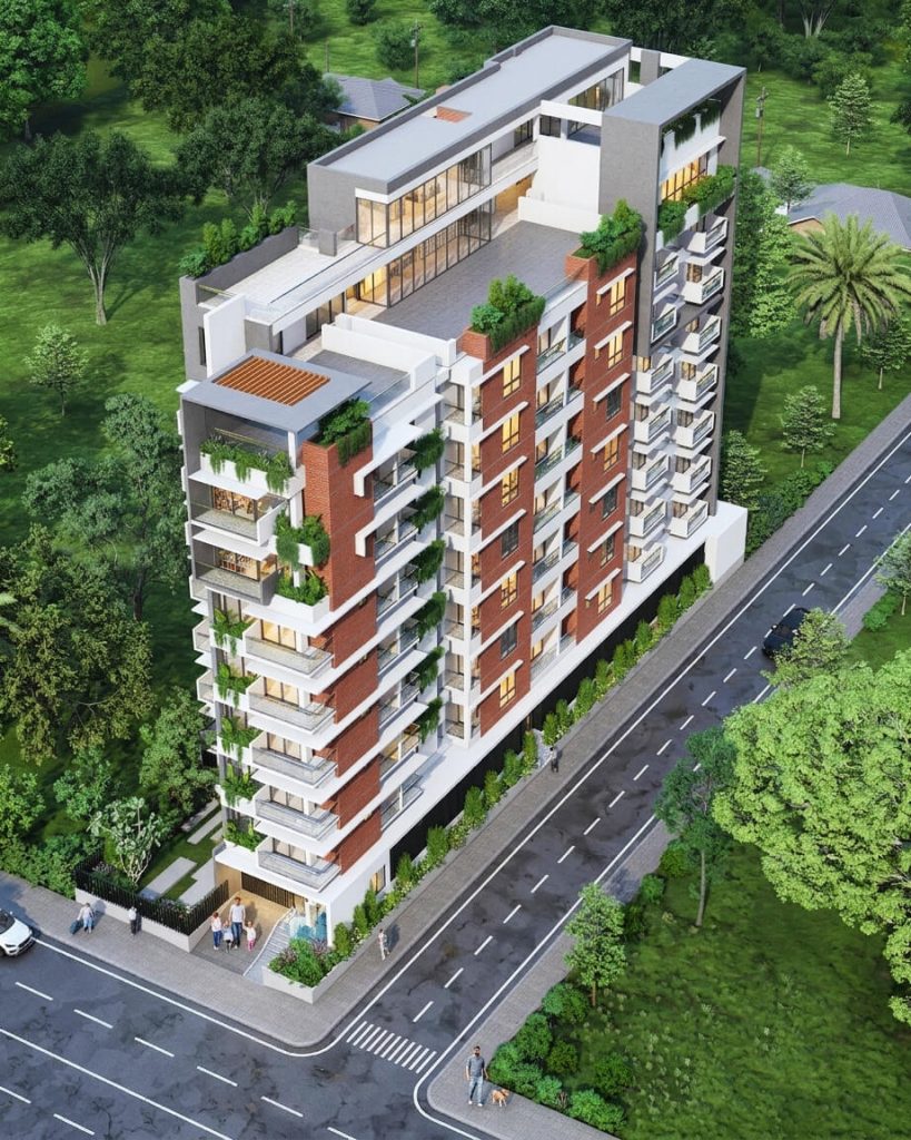Apartment Building G+7, Aftabnogor - 07