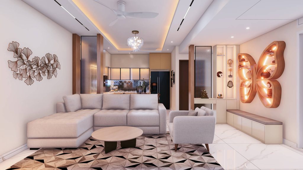 Apartment Interior, Apon Rainbow Tower, Sylhet - 02