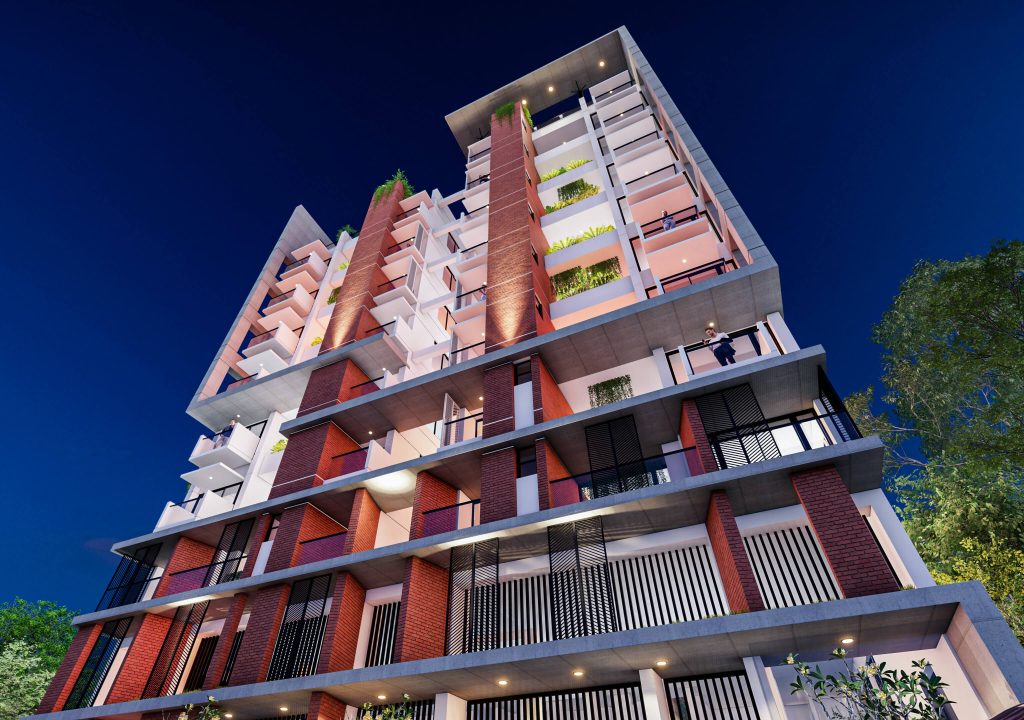 G+8 Apartment Building, Baluchor, Sylhet - 04