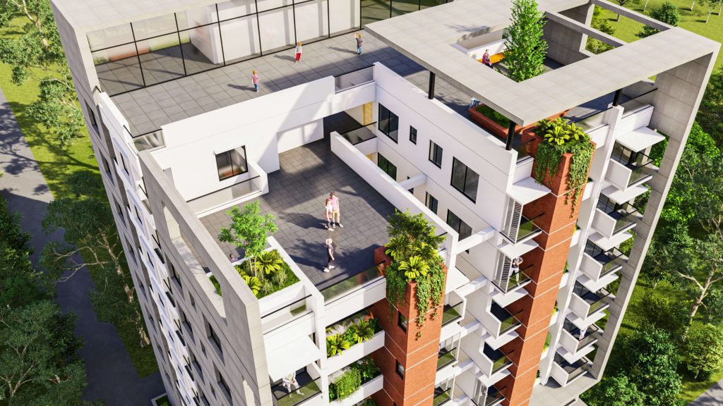 G+8 Apartment Building, Baluchor, Sylhet - 05