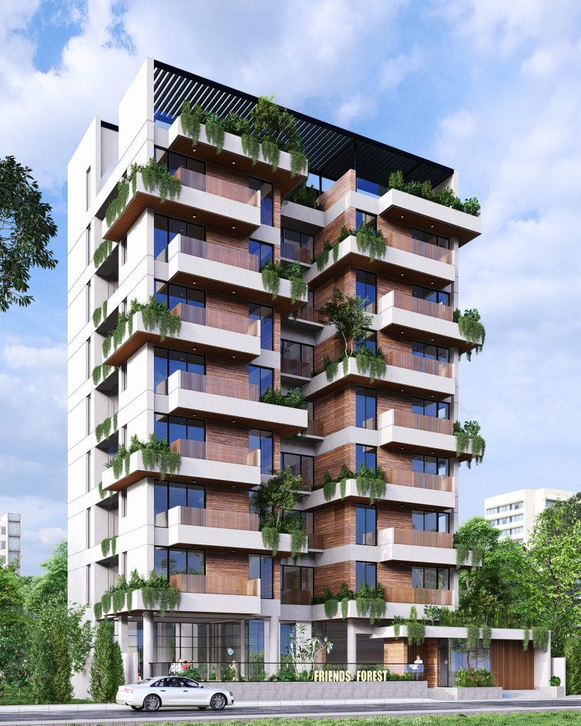 G+7 Apartment Building, Bashundhara - 04