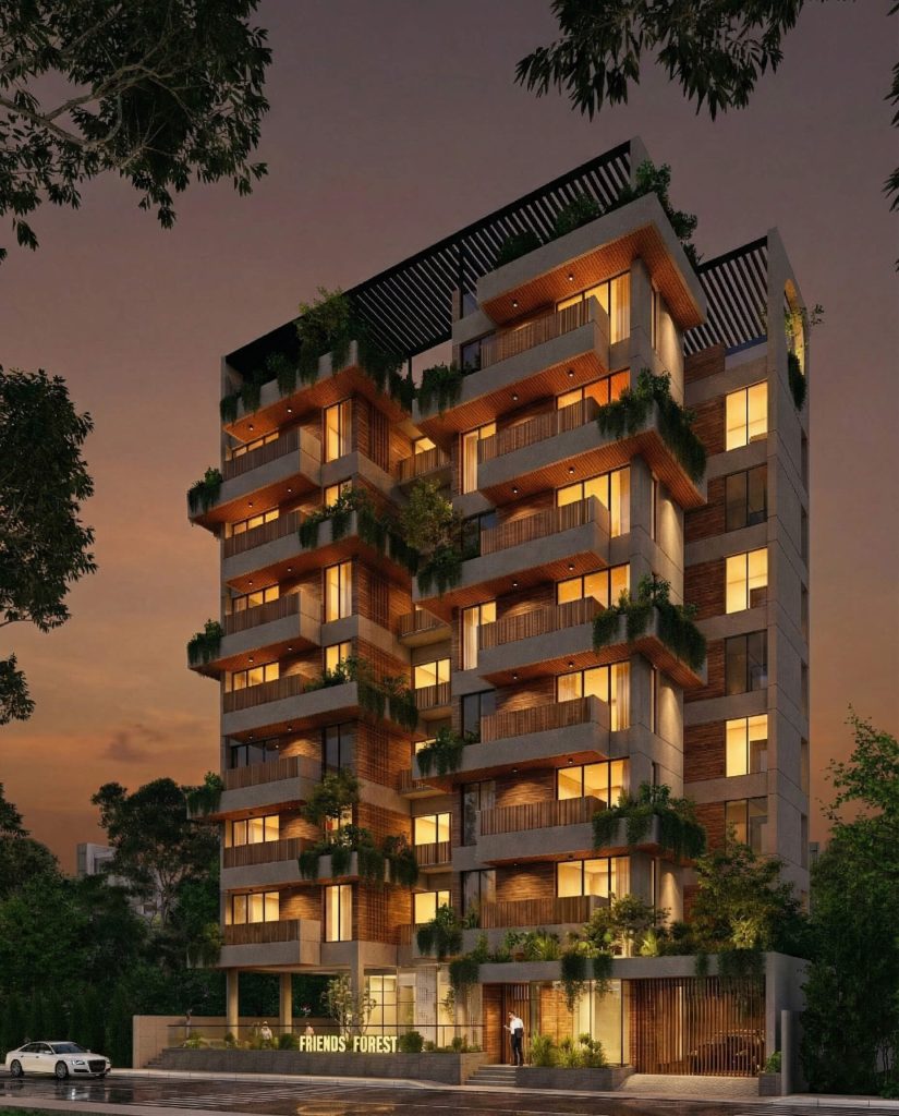 G+7 Apartment Building, Bashundhara - 08