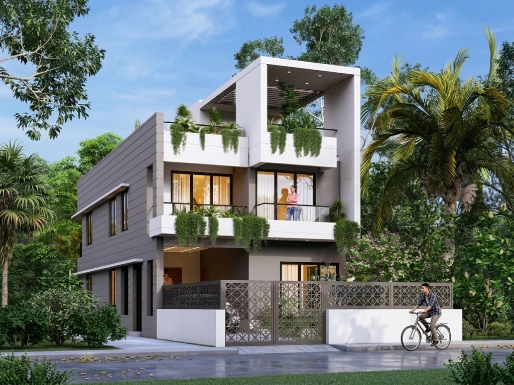 Modern Duplex House, Mostofapur