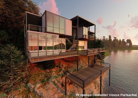 Proposed container house